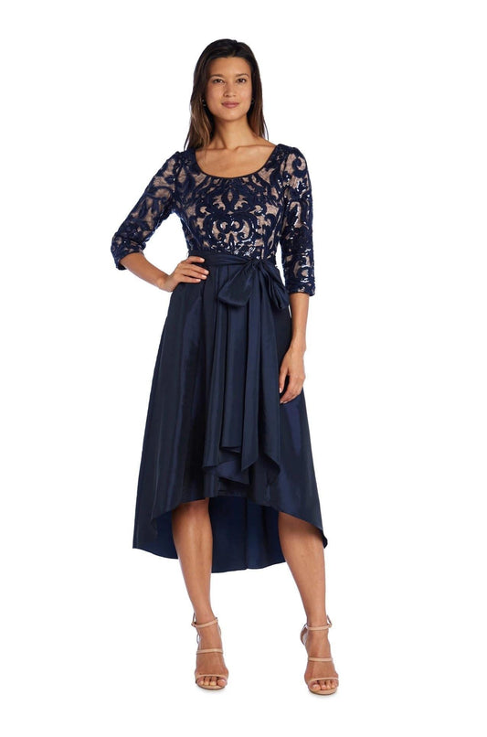 R&M Richards High Low Formal Dress Sale 5766 - The Dress Outlet