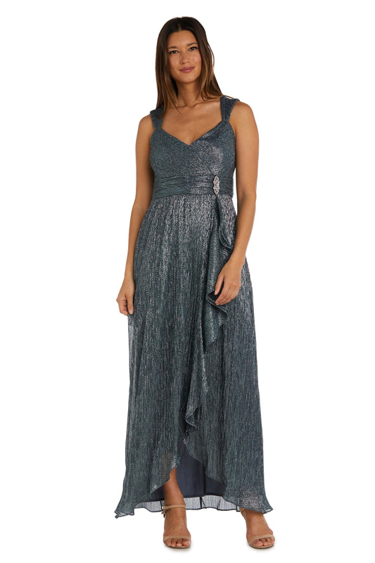 R&M Richards High Low Formal Petite Dress 9579P - The Dress Outlet