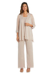 R&M Richards Long Formal Chiffon Pant Suit Sale - The Dress Outlet
