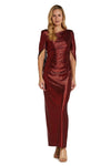 Mother of the Bride Dresses Long Formal Petite Dress Merlot
