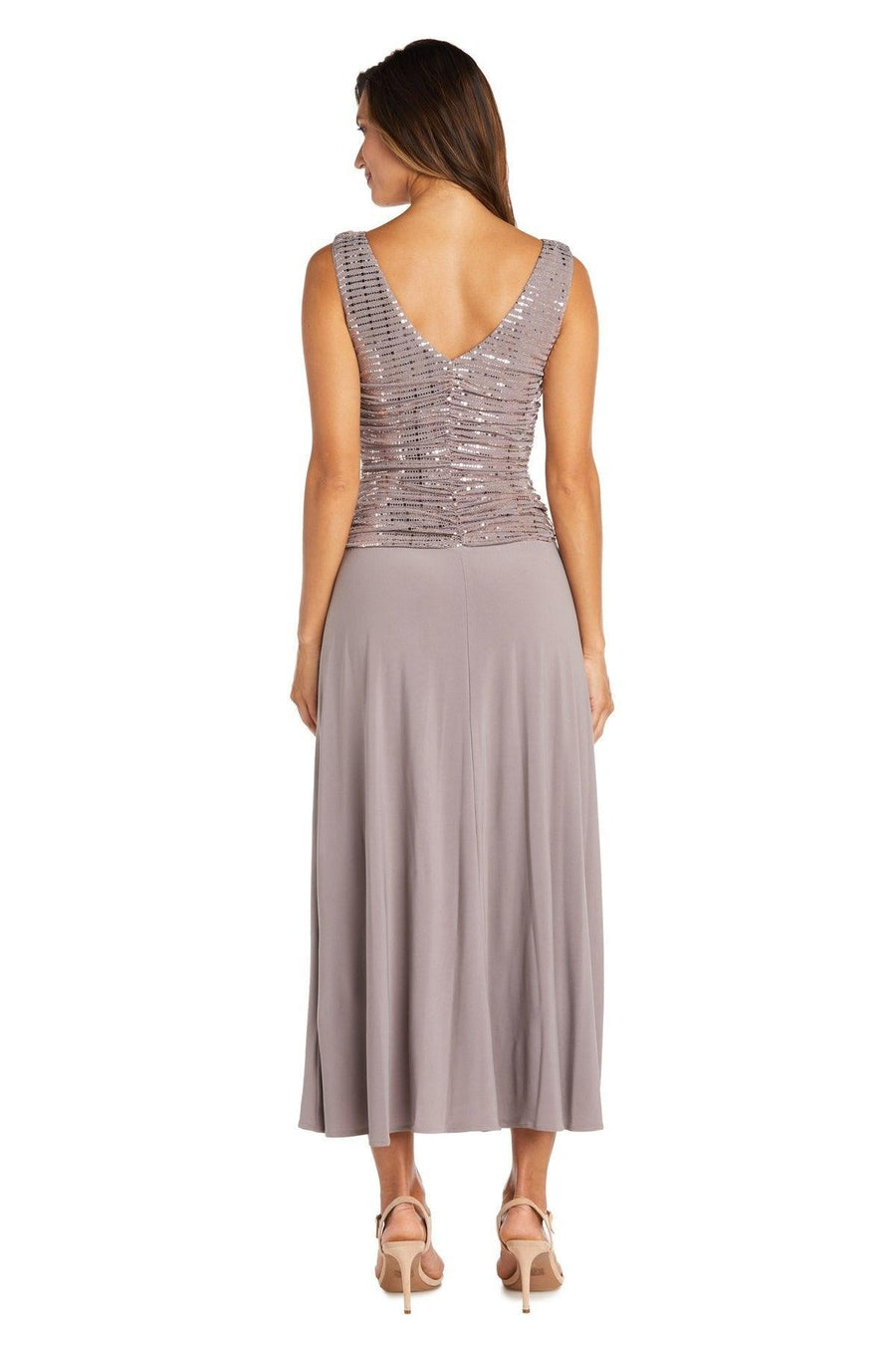 R&M Richards Long Formal Petite Dress 9159P - The Dress Outlet