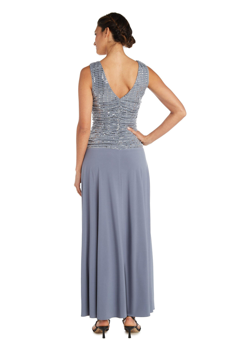 R&M Richards Long Formal Petite Dress 9159P - The Dress Outlet