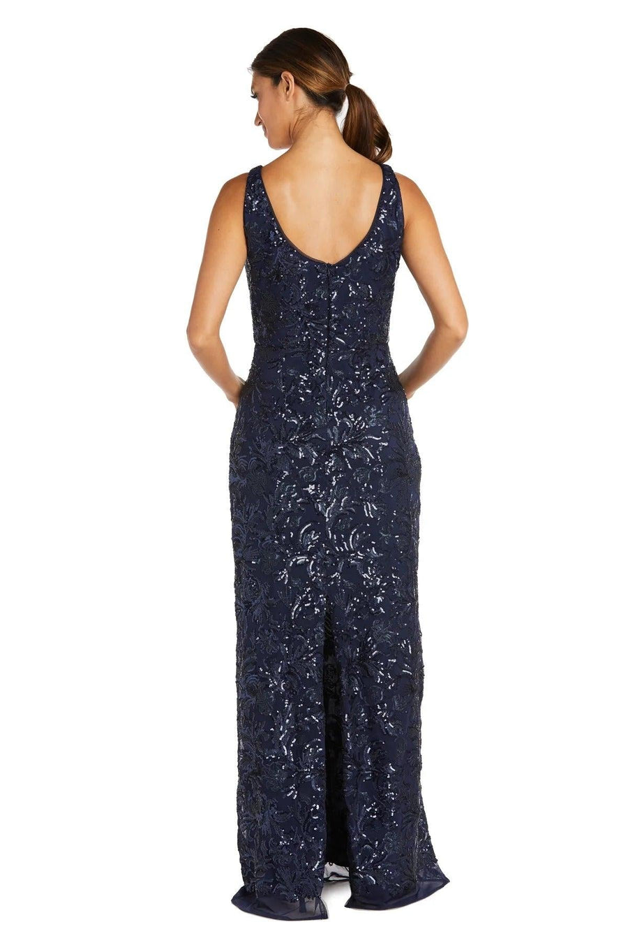 R&M Richards Long Formal Petite Dress Sale - The Dress Outlet