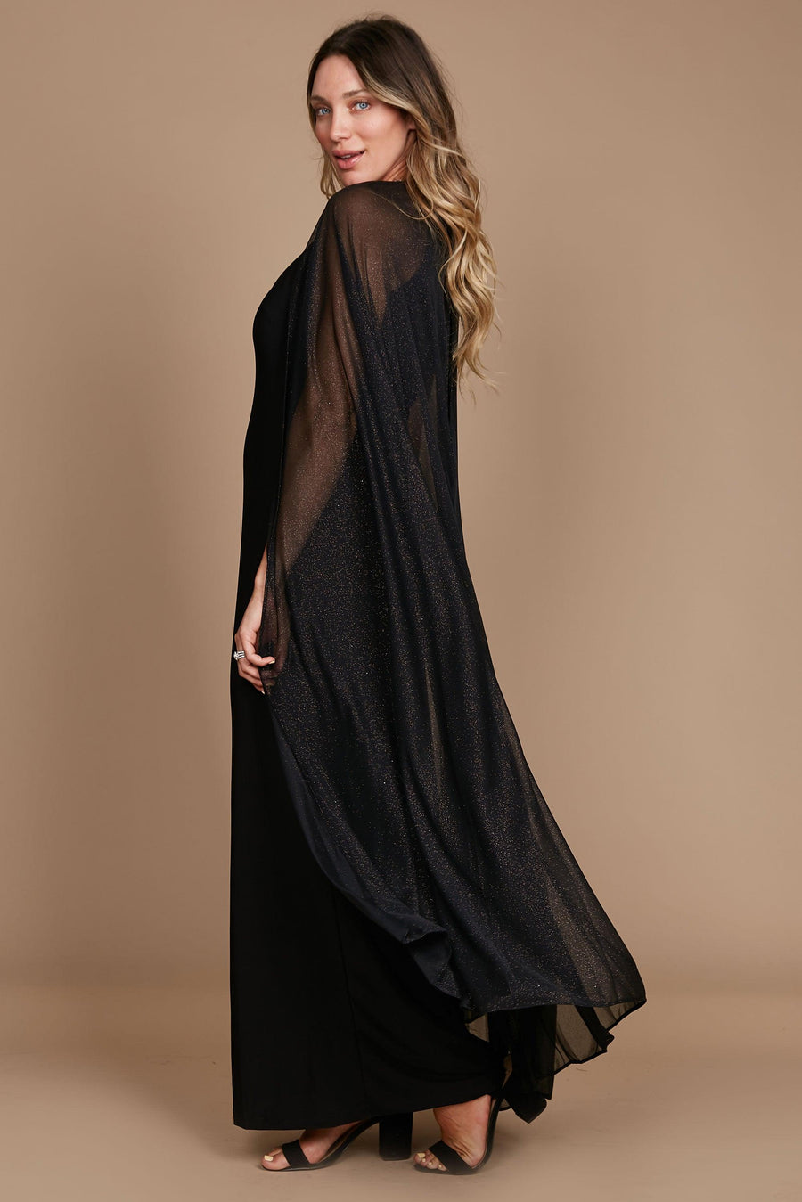 R&M Richards Long Mother of the Bride Dress 2487 - The Dress Outlet