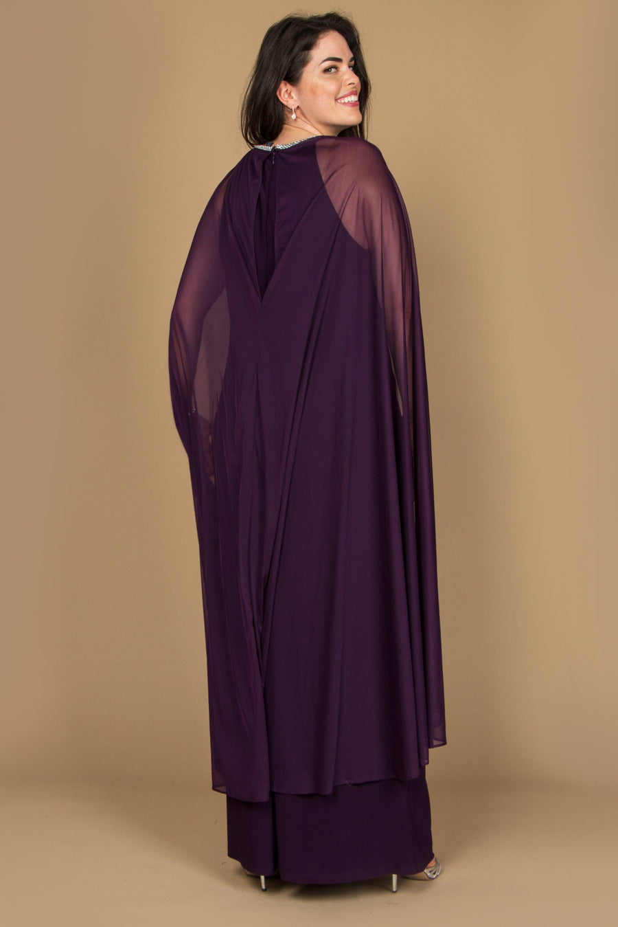 R&M Richards Long Mother of the Bride Dress 2487 - The Dress Outlet