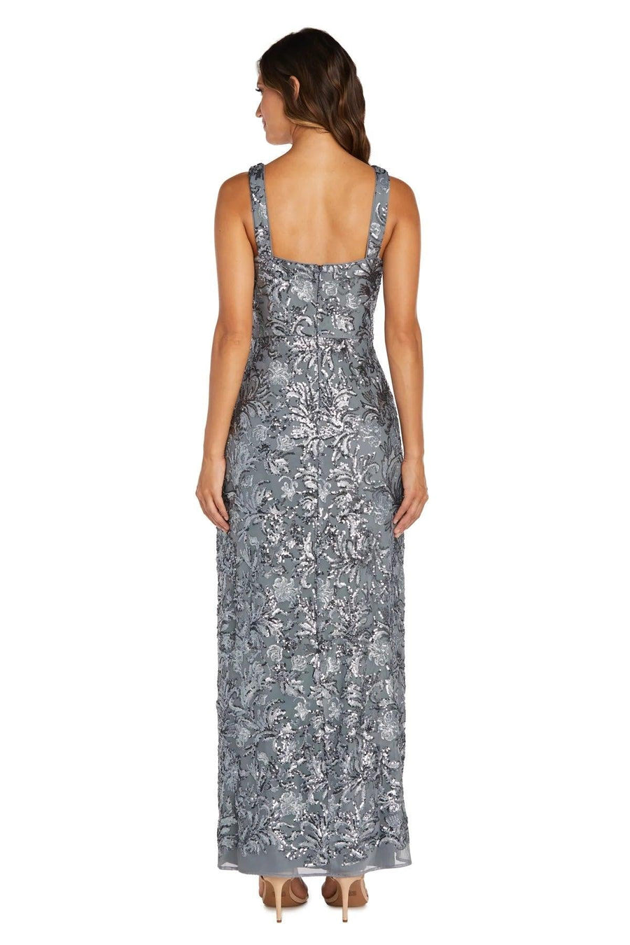 R&M Richards Long Mother of the Bride Dress 9171 - The Dress Outlet