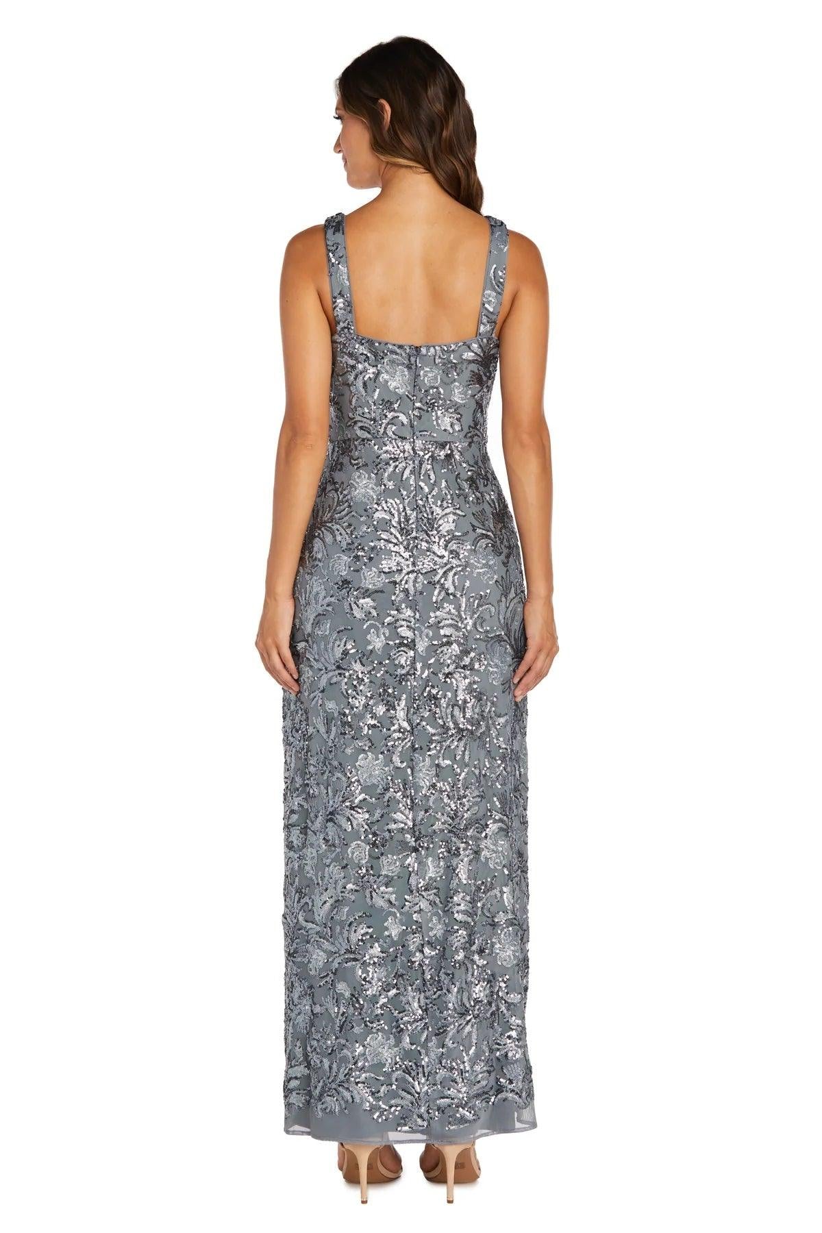 R&M Richards Long Mother of the Bride Dress 9171 - The Dress Outlet