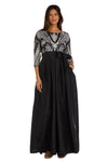 R&M Richards Long Mother of the Bride Dress 9710 - The Dress Outlet