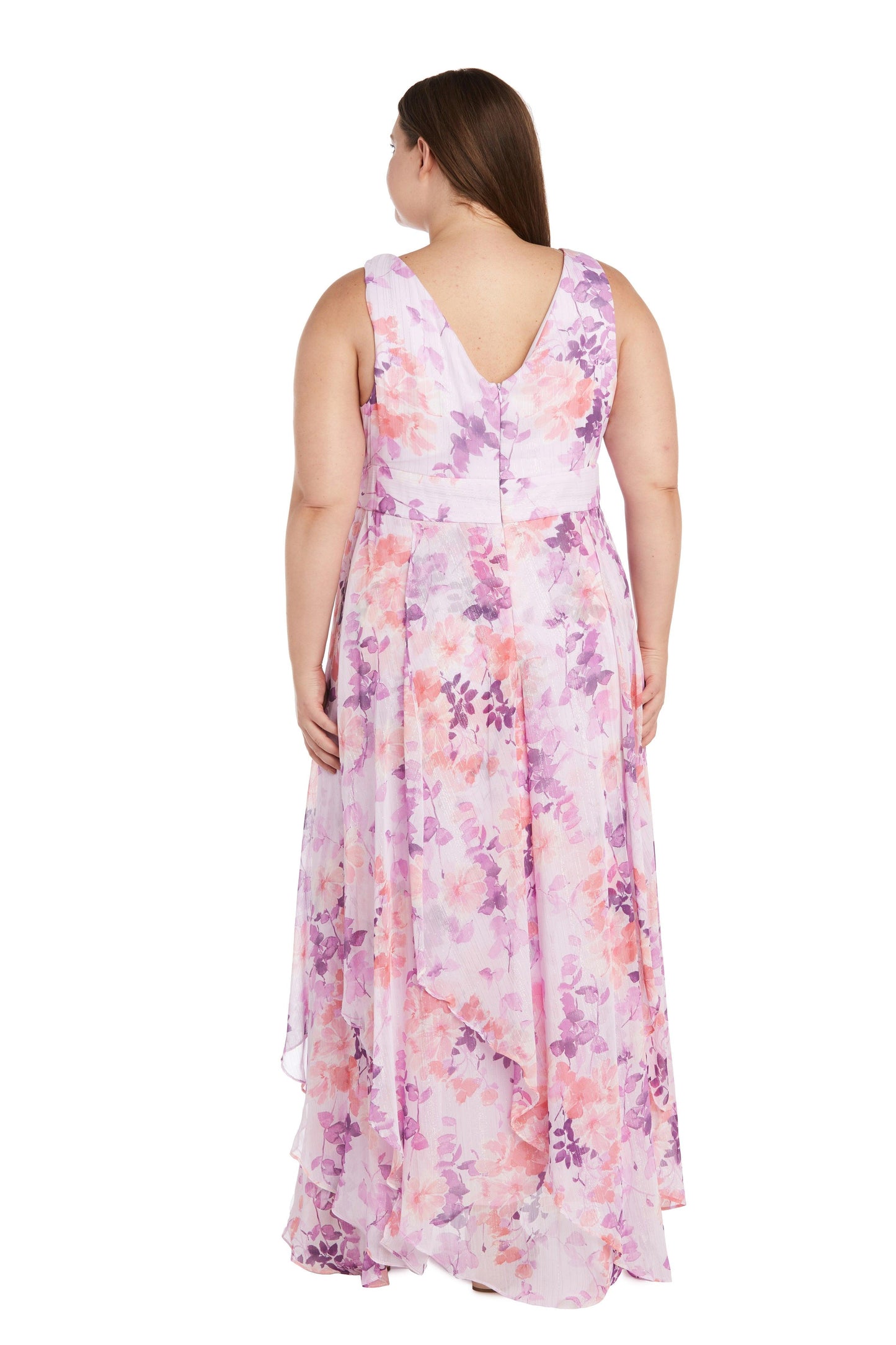 R&M Richards Long Plus Size Formal Dress 9316W - The Dress Outlet