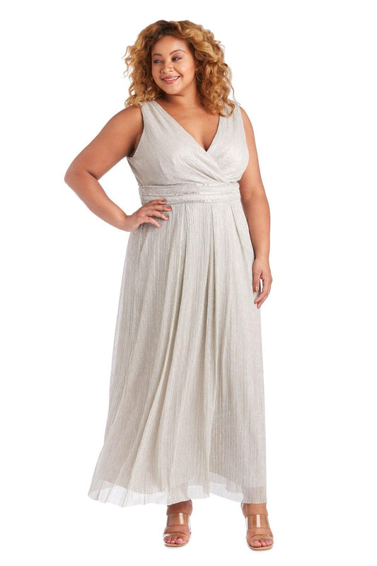 R&M Richards Long Plus Size Formal Dress Sale - The Dress Outlet