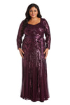 R&M Richards Long Plus Size Formal Dress Sale - The Dress Outlet