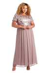 R&M Richards Long Plus Size Formal Dress Sale - The Dress Outlet