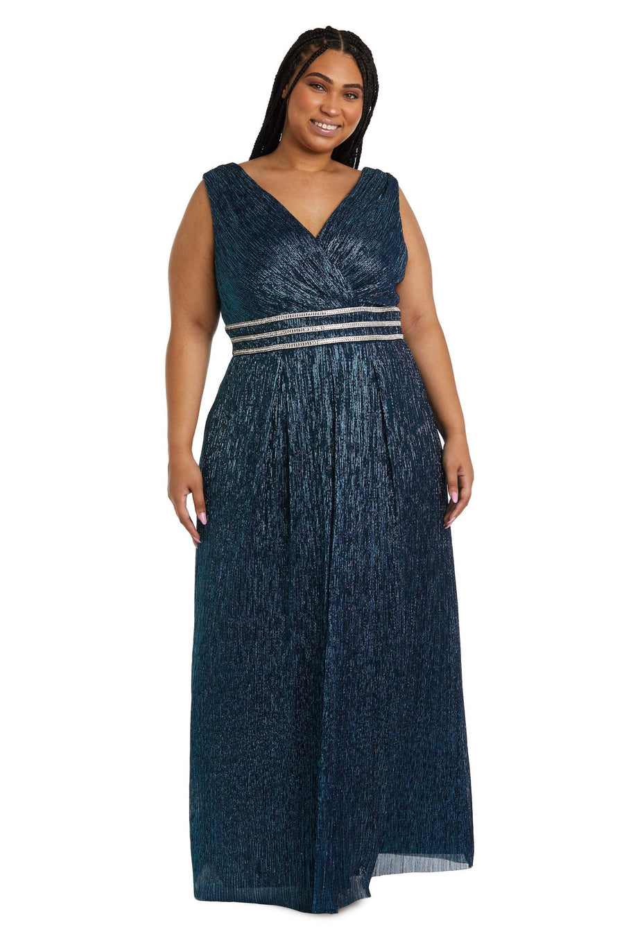 R&M Richards Long Plus Size Formal Dress Sale - The Dress Outlet