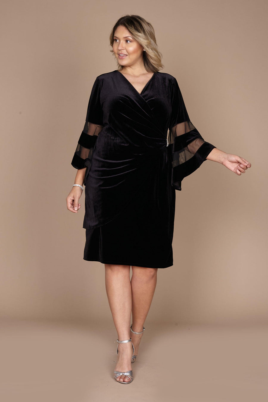 R&M Richards Mother of the Bride Short Dress 5471 - The Dress Outlet