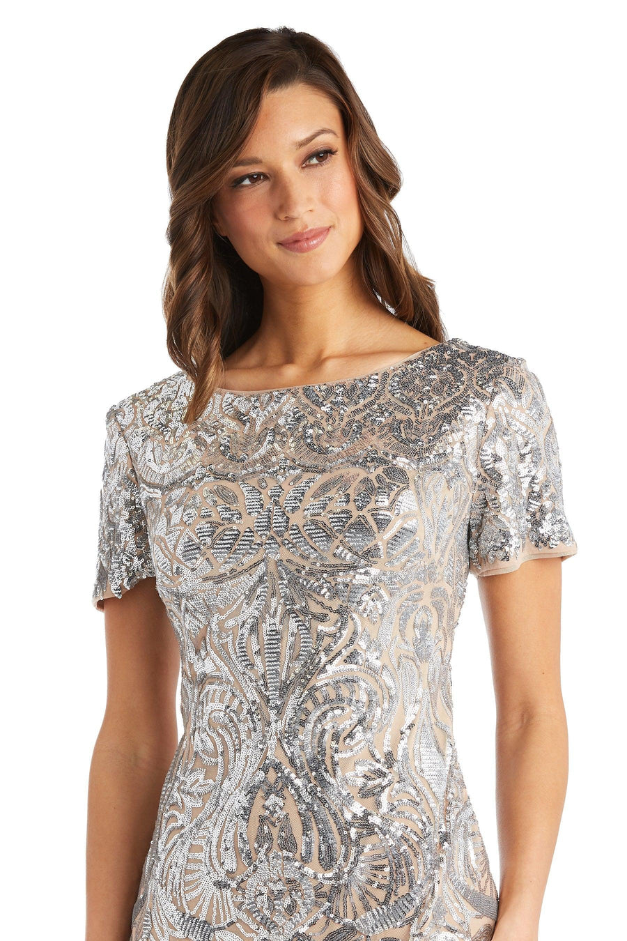 R&M Richards Mother of the Bride Short Dress 5521 - The Dress Outlet