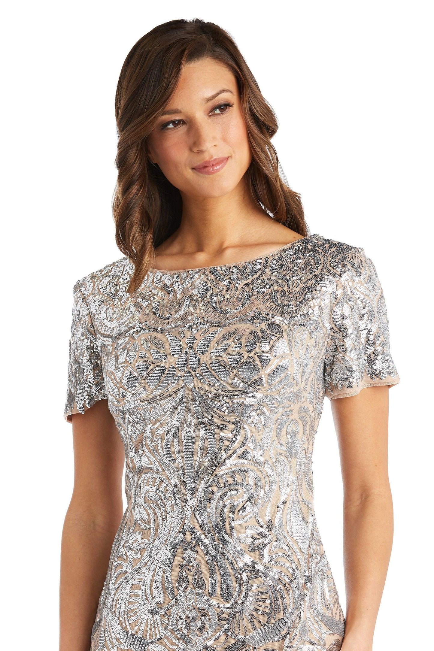 R&M Richards Mother of the Bride Short Dress 5521 - The Dress Outlet