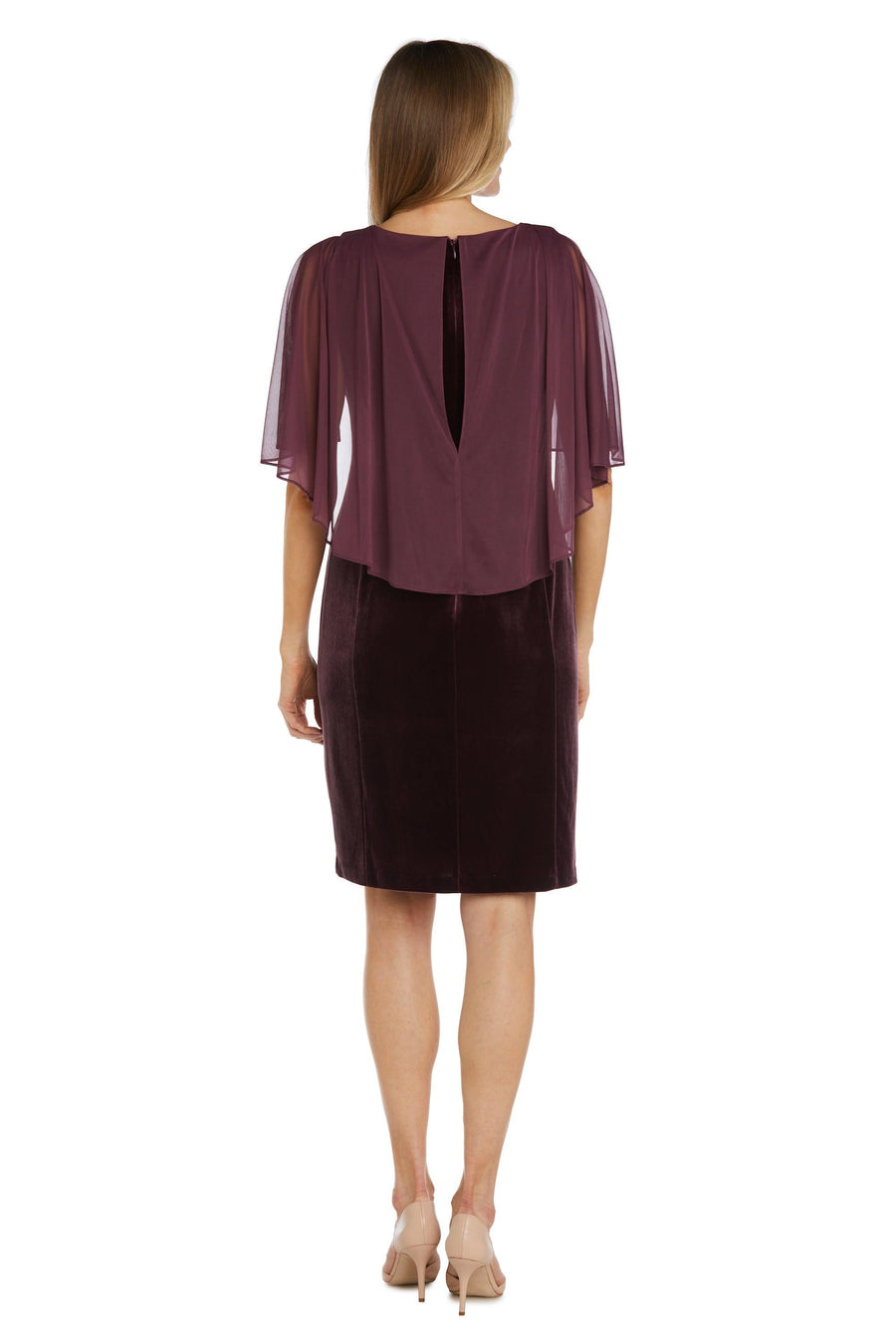 R&M Richards Mother of the Bride Short Dress 7457 - The Dress Outlet