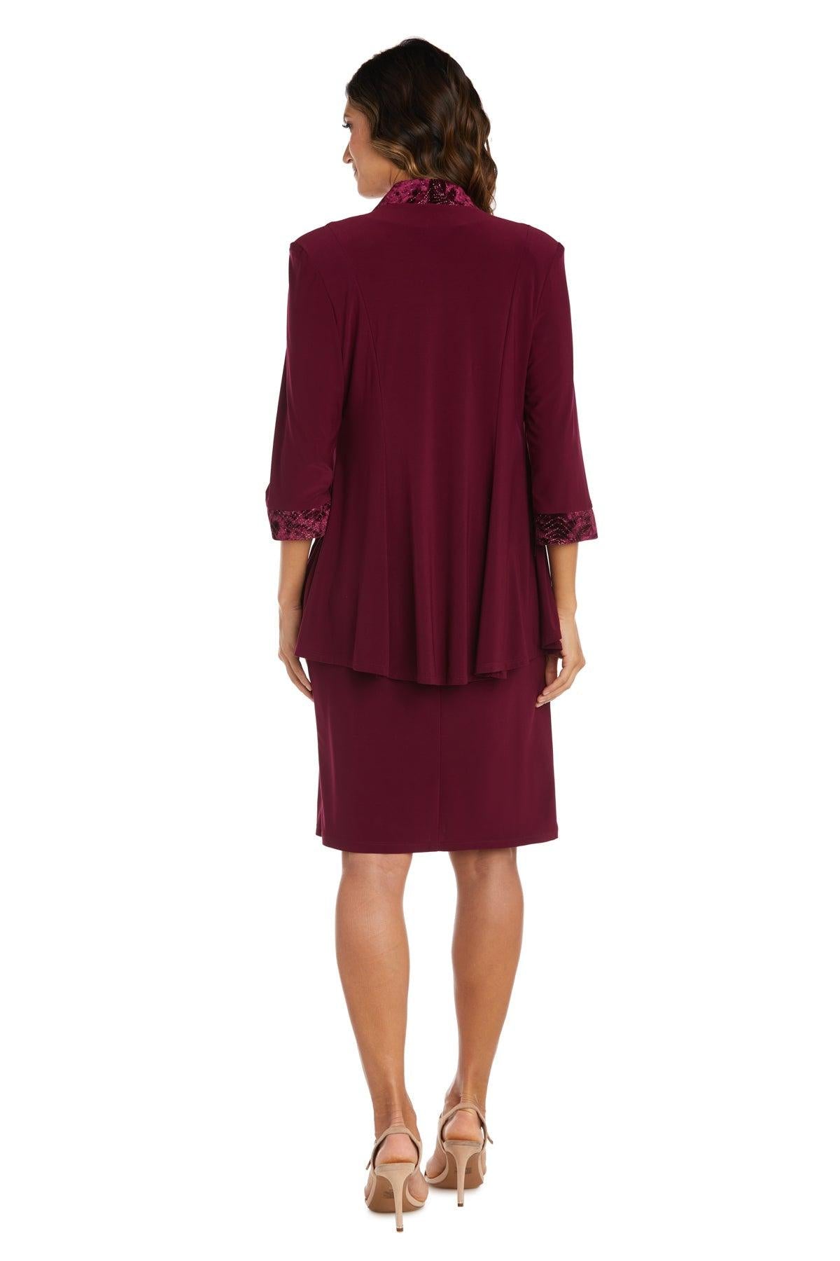 R&M Richards Mother of the Bride Short Dress 9205 - The Dress Outlet