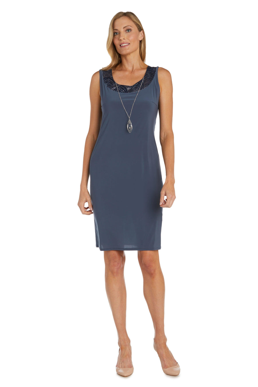 R&M Richards Mother of the Bride Short Dress 9205 - The Dress Outlet