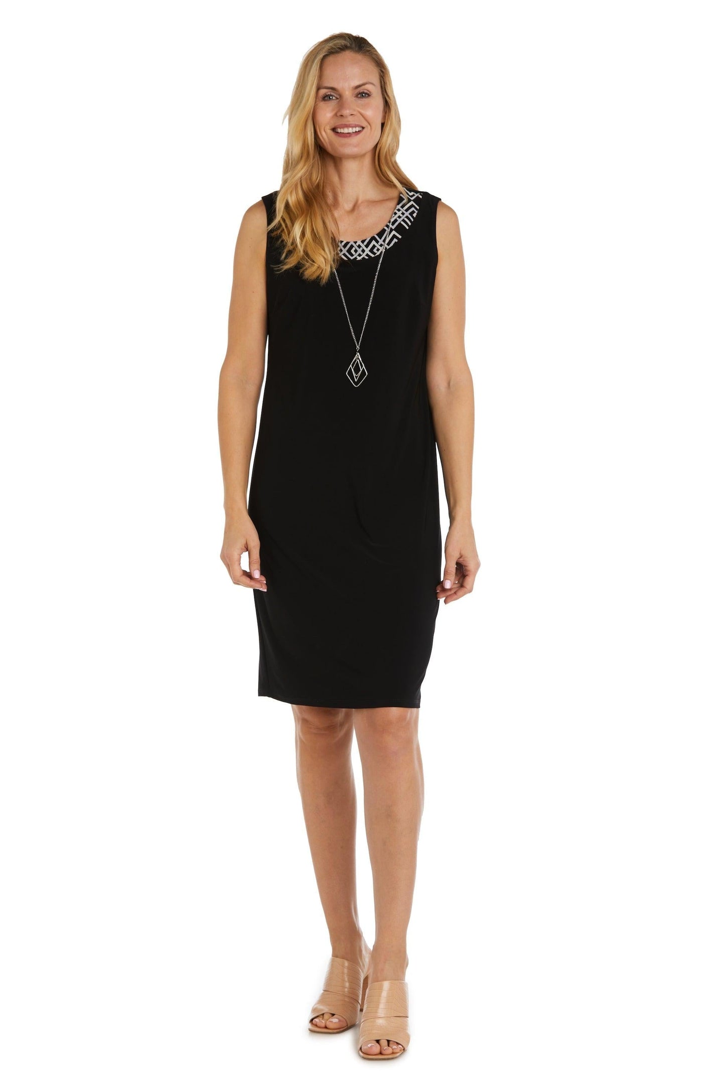 R&M Richards Mother of the Bride Short Dress 9709 - The Dress Outlet