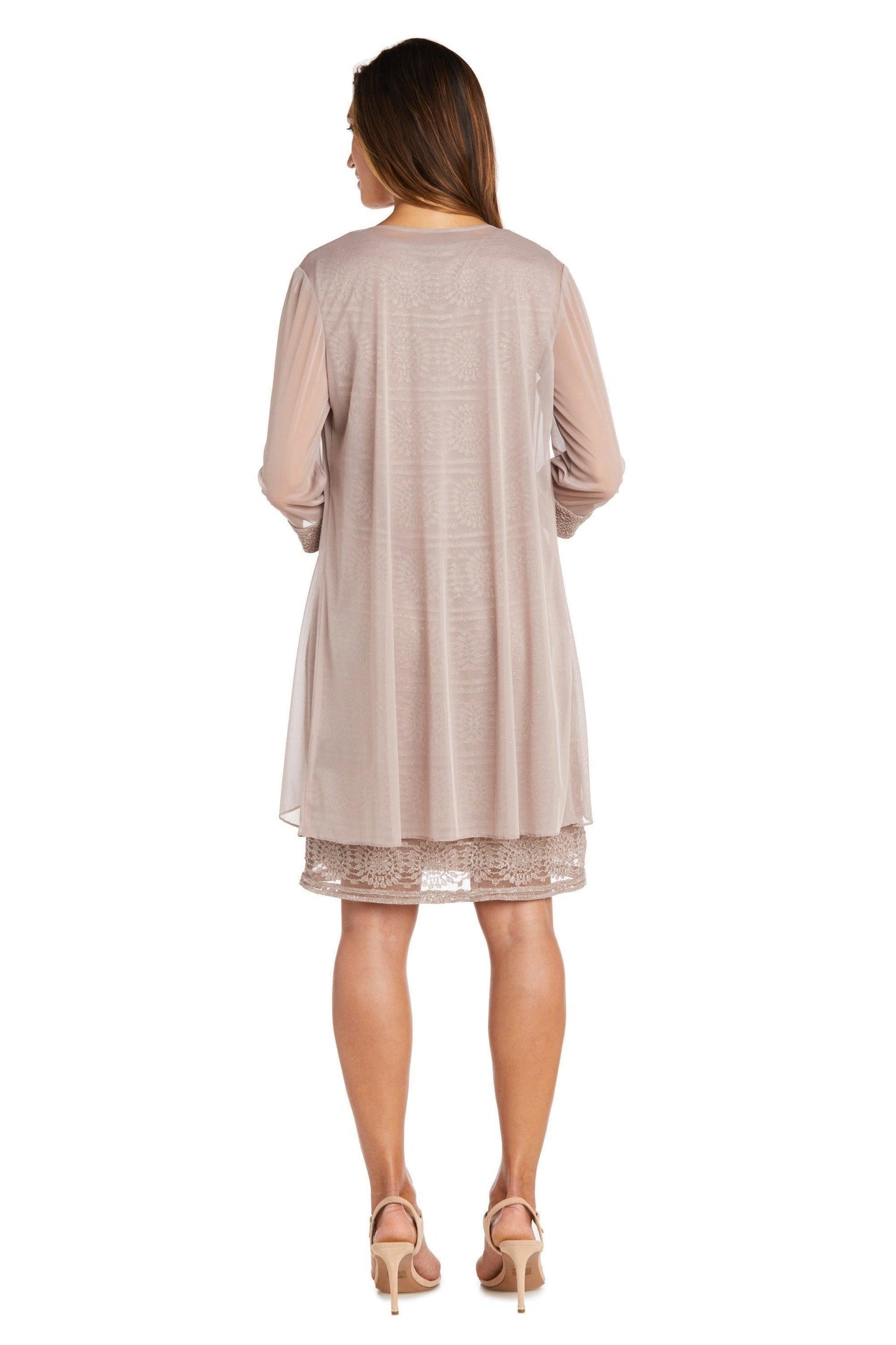 R&M Richards Mother of the Bride Short Dress Sale 5558P - The Dress Outlet