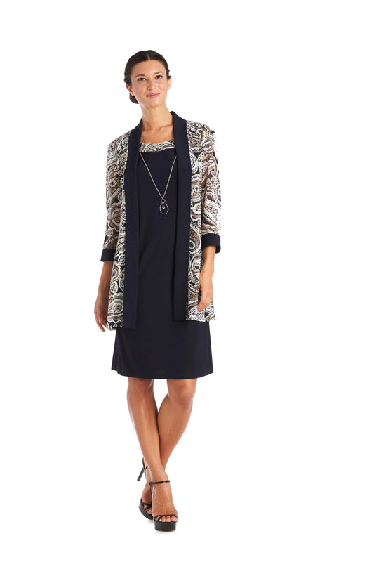 R&M Richards Mother of the Bride Short Dress Sale - The Dress Outlet