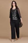 R&M Richards Plus Size Formal Duster Pant Set 7676W - The Dress Outlet