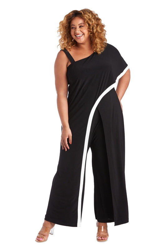 R&M Richards Plus Size Formal Jumpsuit Sale - The Dress Outlet