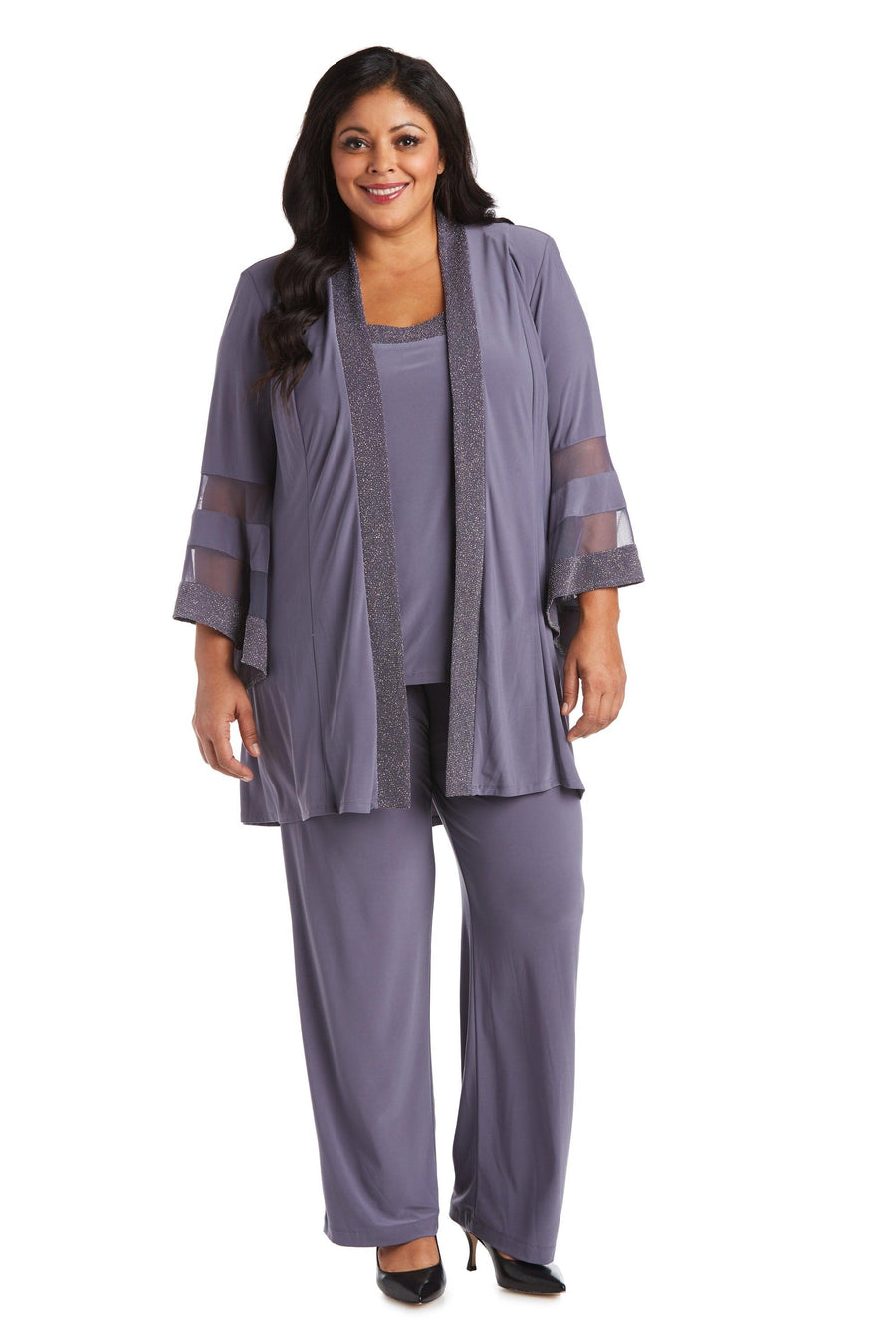 R&M Richards Plus Size Formal Pant Suit Sale - The Dress Outlet