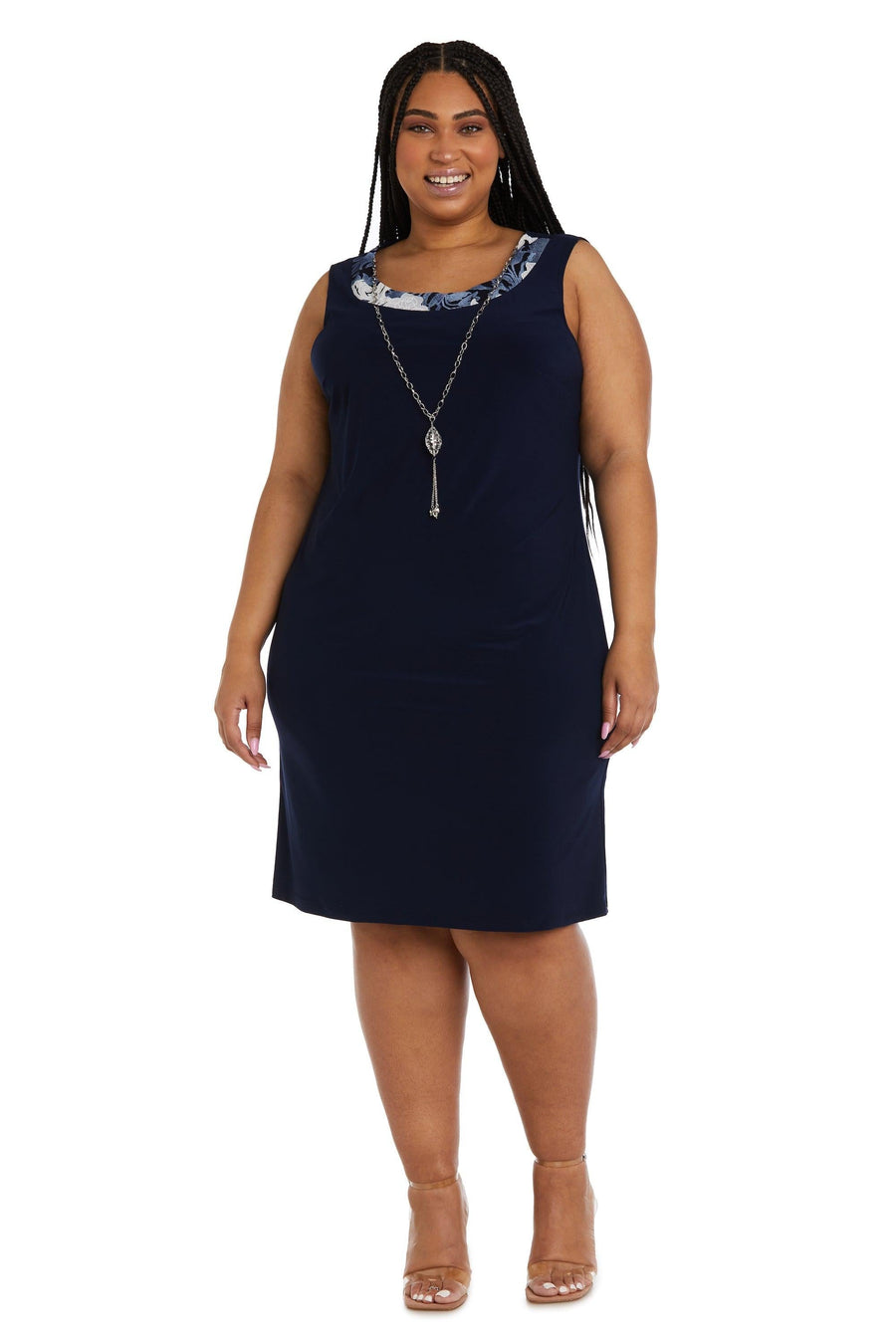 R&M Richards Plus Size Jacket Short Dress 9313W - The Dress Outlet