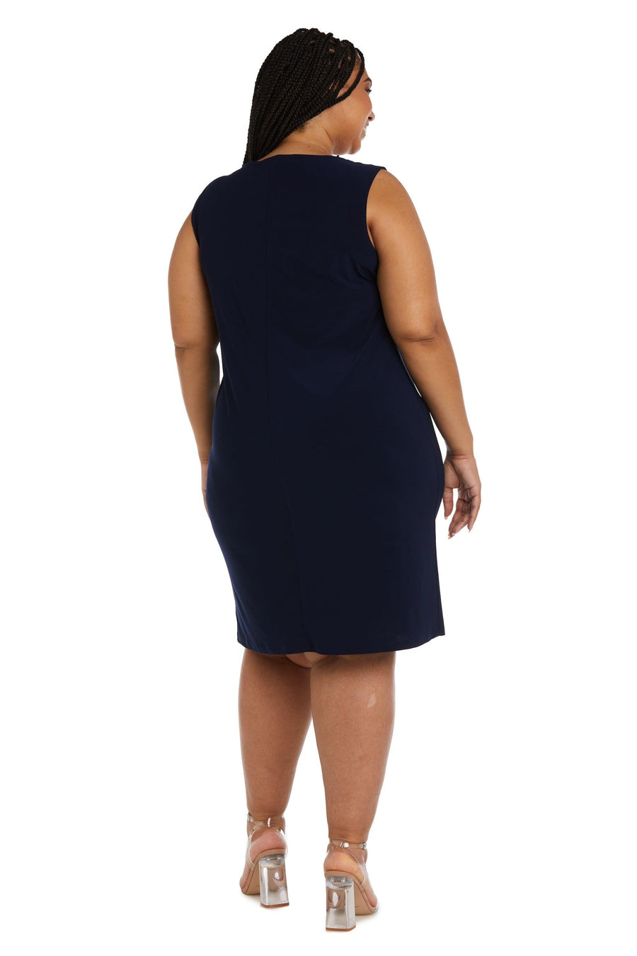R&M Richards Plus Size Jacket Short Dress 9313W - The Dress Outlet