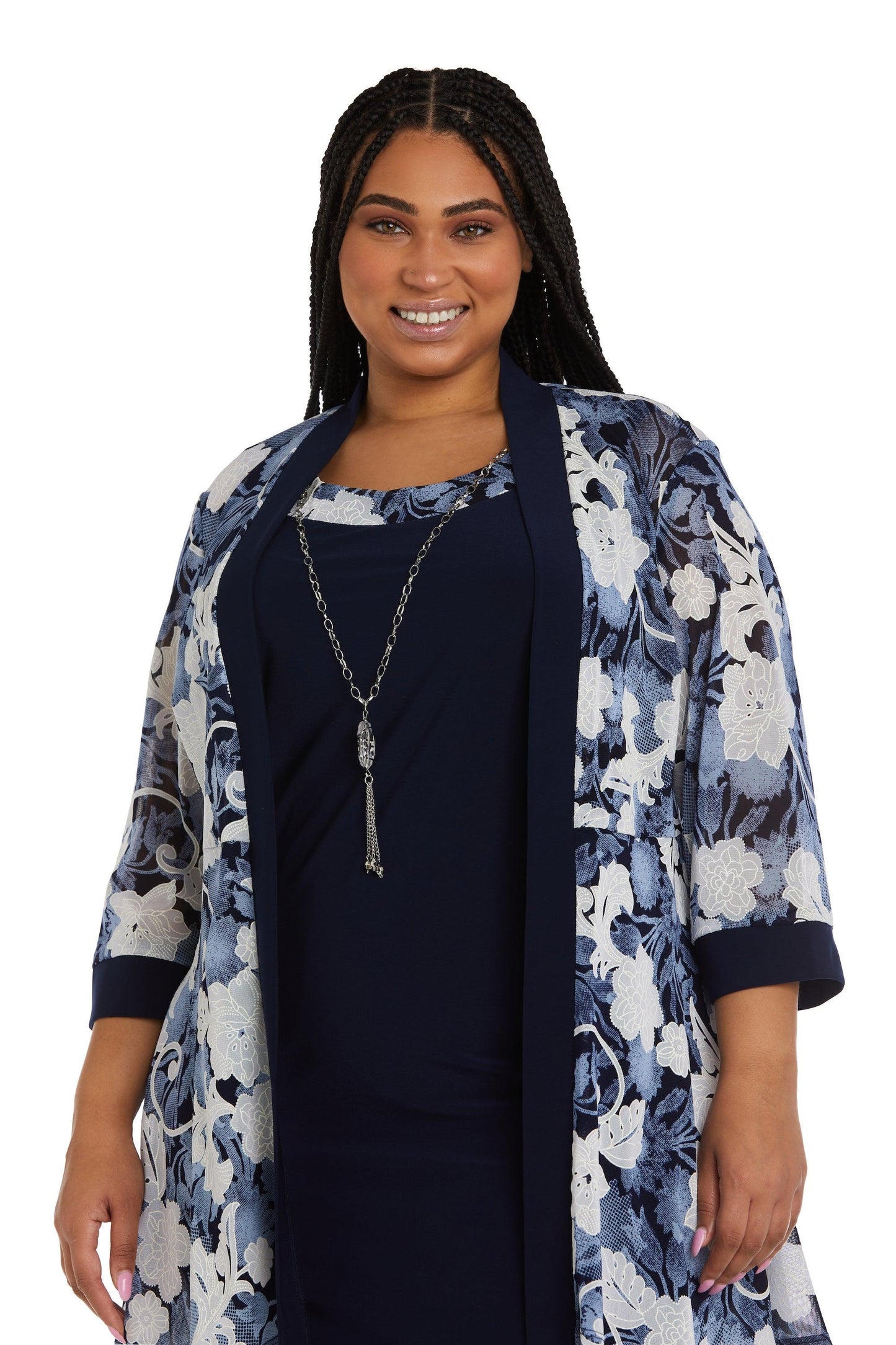 R&M Richards Plus Size Jacket Short Dress 9313W - The Dress Outlet