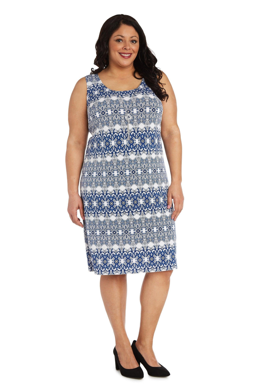 R&M Richards Plus Size Short Jacket Dress 7687W - The Dress Outlet