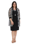 R&M Richards Plus Size Short Jacket Dress 7923W - The Dress Outlet