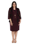 R&M Richards Plus Size Short Jacket Dress 7999W - The Dress Outlet