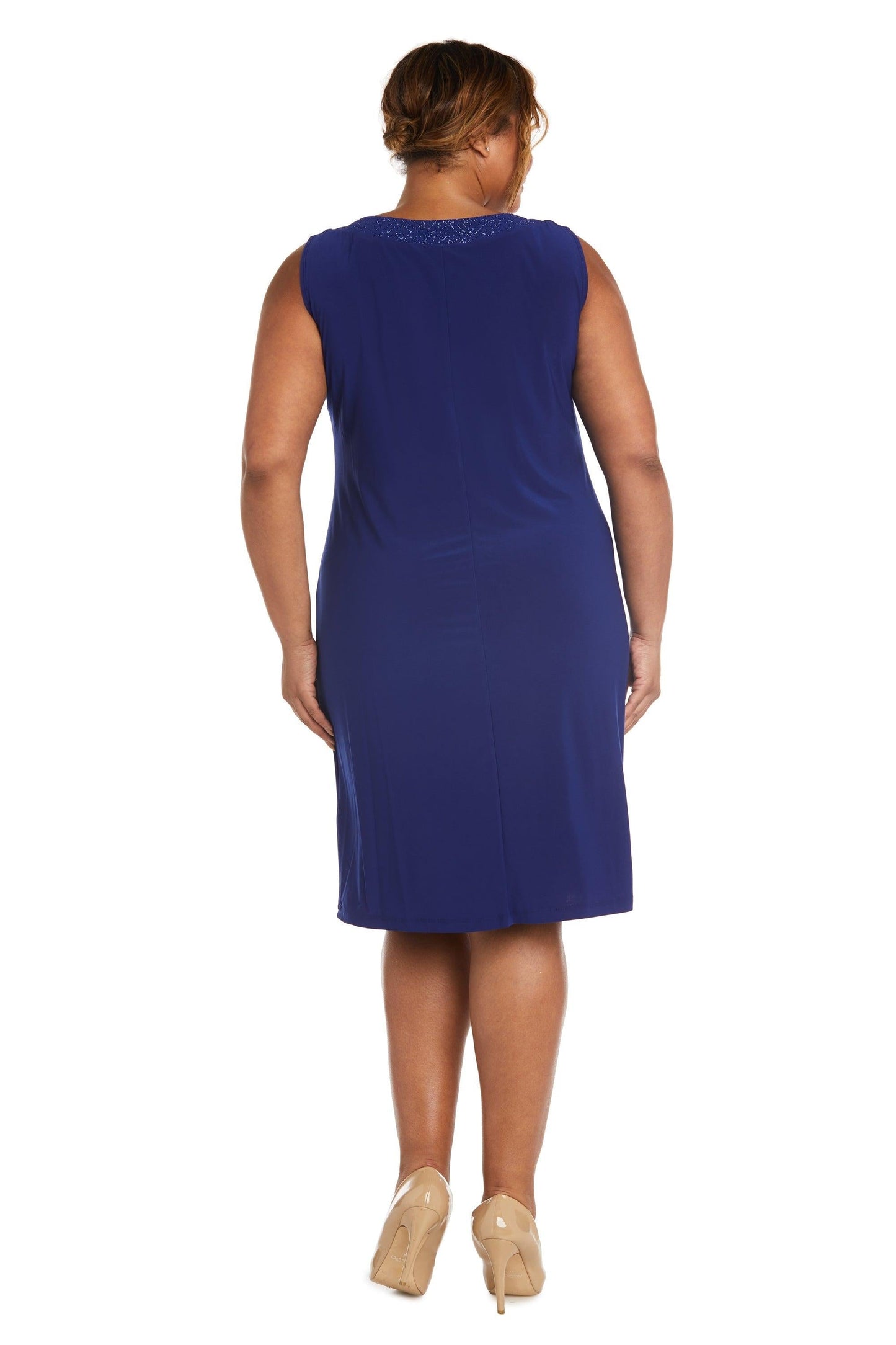 R&M Richards Plus Size Short Jacket Dress 8993W - The Dress Outlet