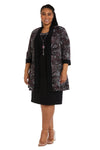 R&M Richards Plus Size Short Jacket Dress 9213W - The Dress Outlet