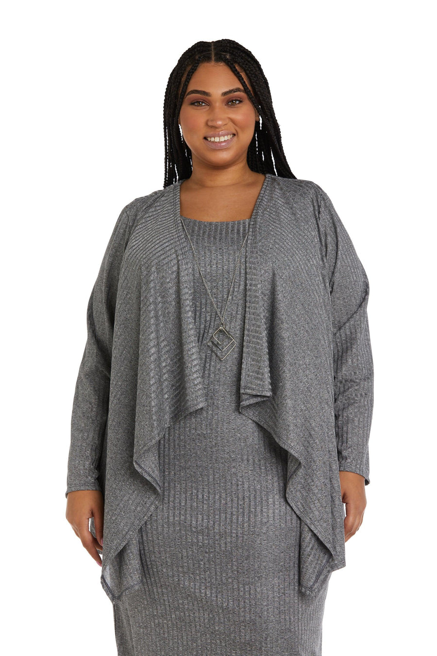 R&M Richards Plus Size Short Jacket Dress 9516W - The Dress Outlet