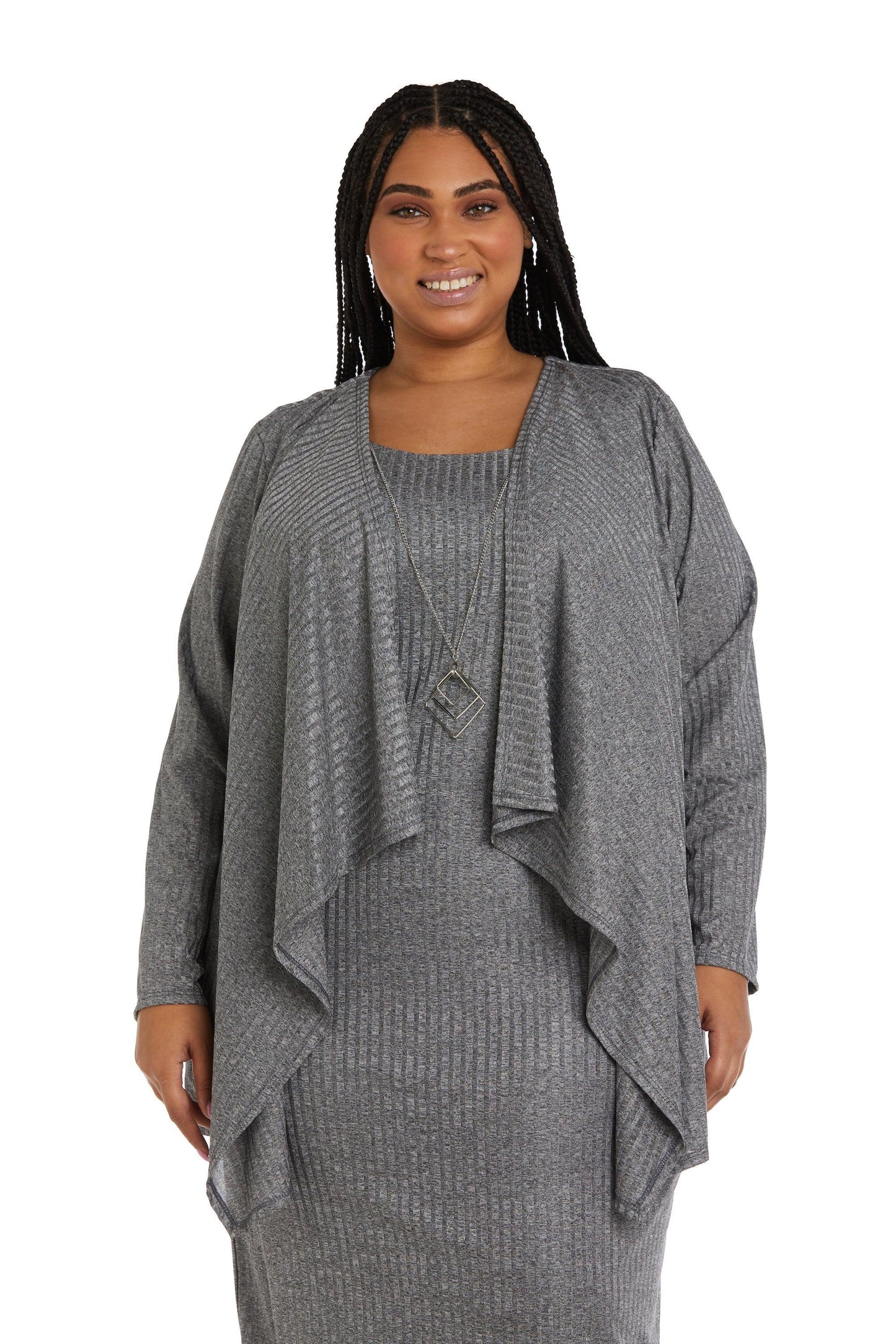 R&M Richards Plus Size Short Jacket Dress 9516W - The Dress Outlet