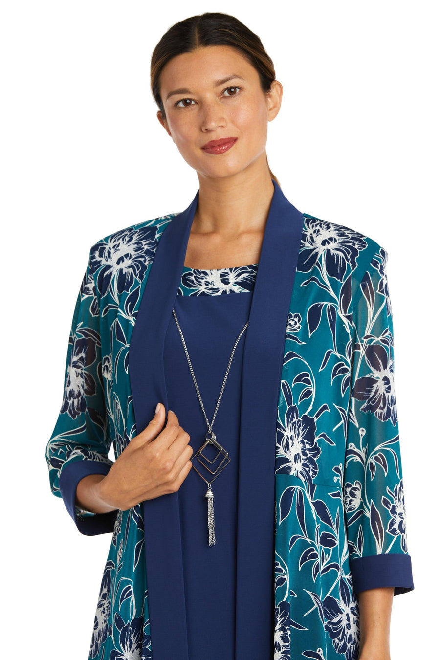 R&M Richards Short 2 Piece Petite Jacket Dress 7843P - The Dress Outlet