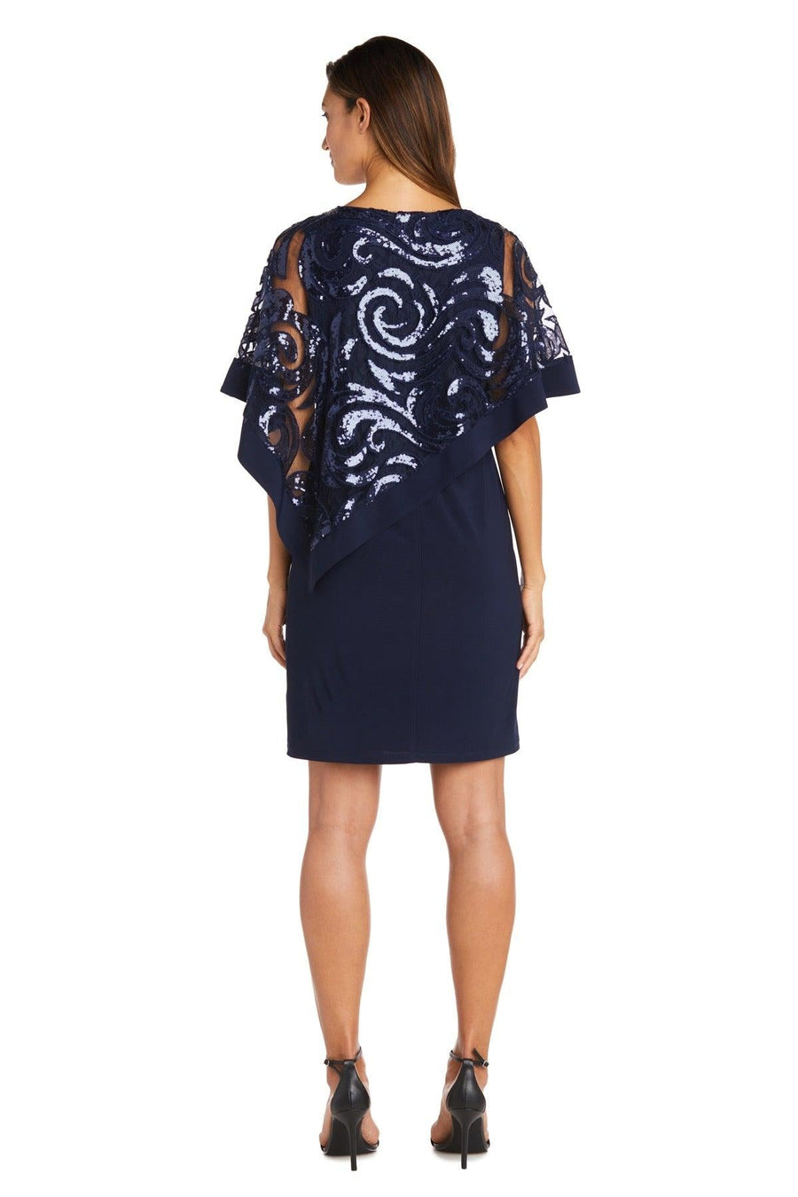 R&M Richards Short Cocktail Petite Dress 2584P - The Dress Outlet