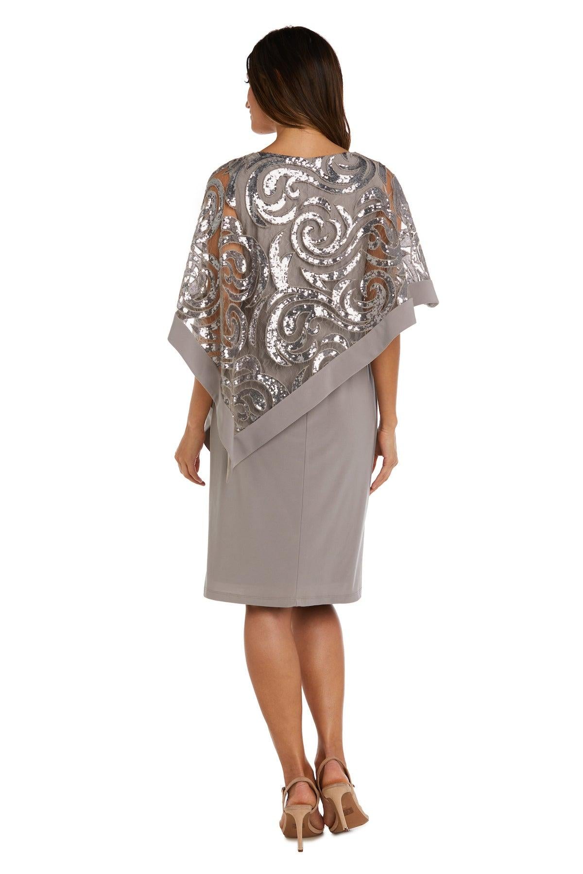 R&M Richards Short Cocktail Petite Dress 2584P - The Dress Outlet