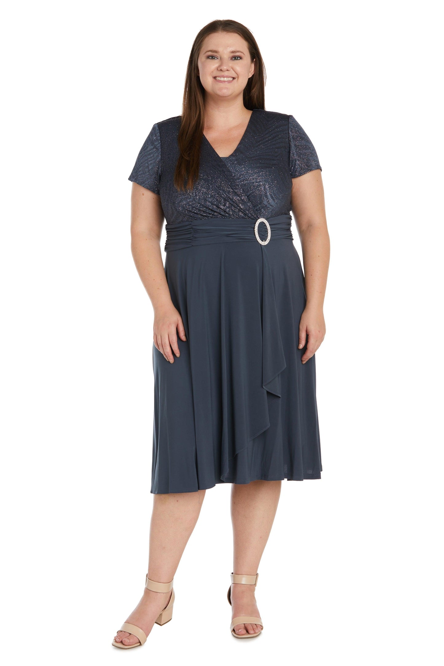 Cocktail Dresses Short Formal Plus Size Dress Charcoal