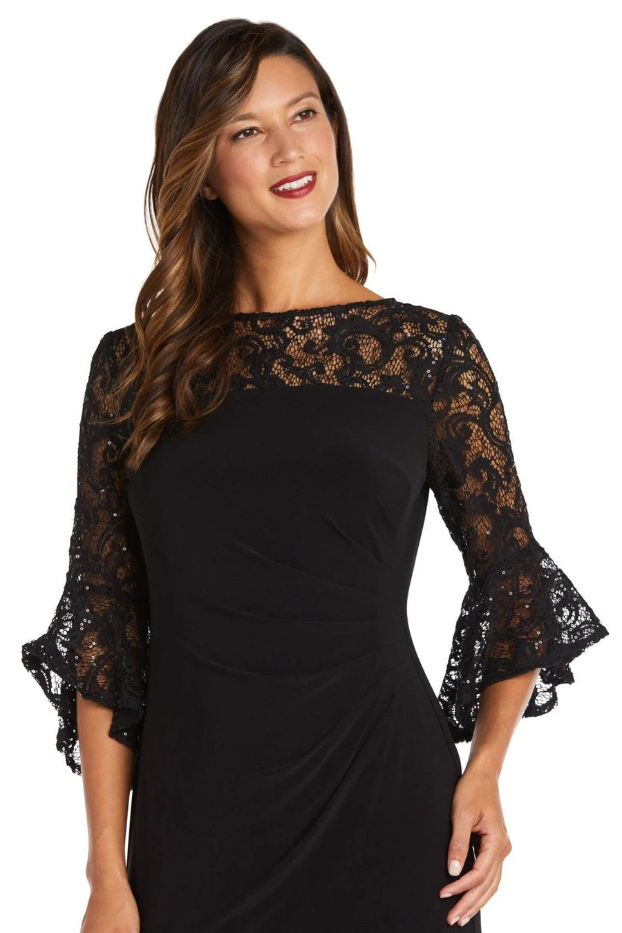 R&M Richards Short Mother of the Bride Dress 2535 - The Dress Outlet