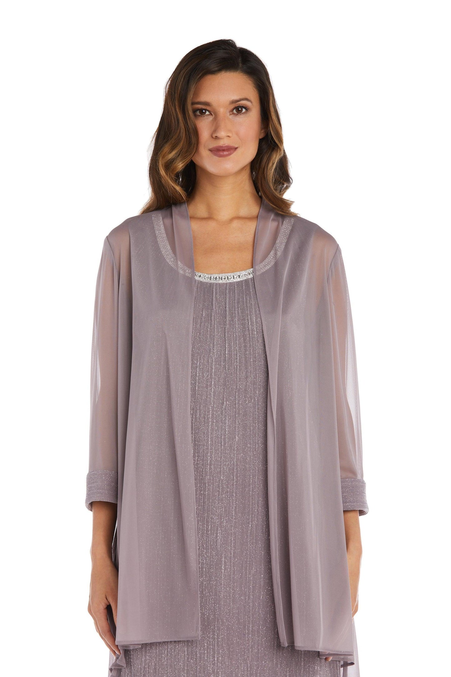 R&M Richards Short Mother of the Bride Dress 2583 - The Dress Outlet