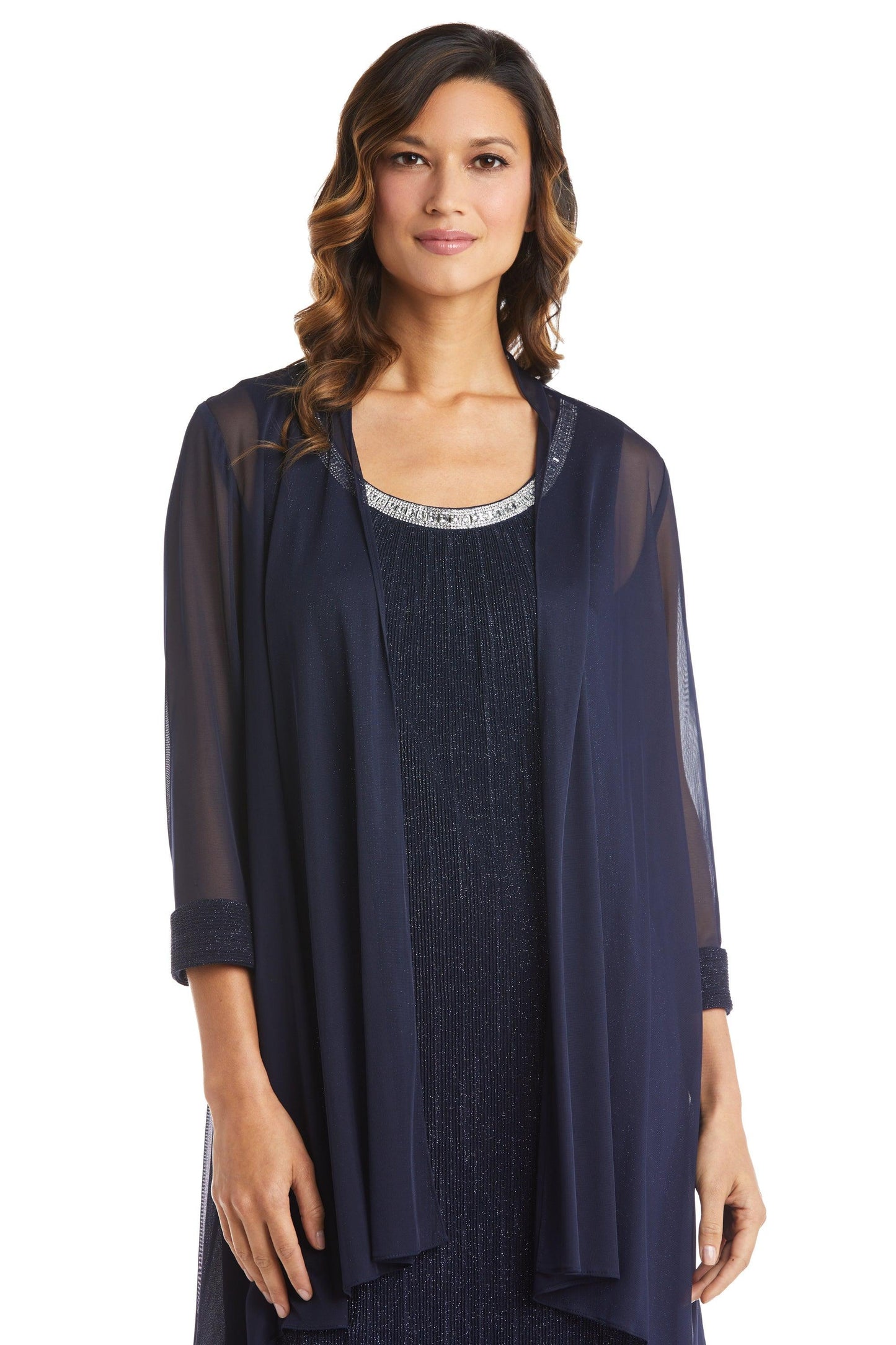 R&M Richards Short Mother of the Bride Dress 2583 - The Dress Outlet