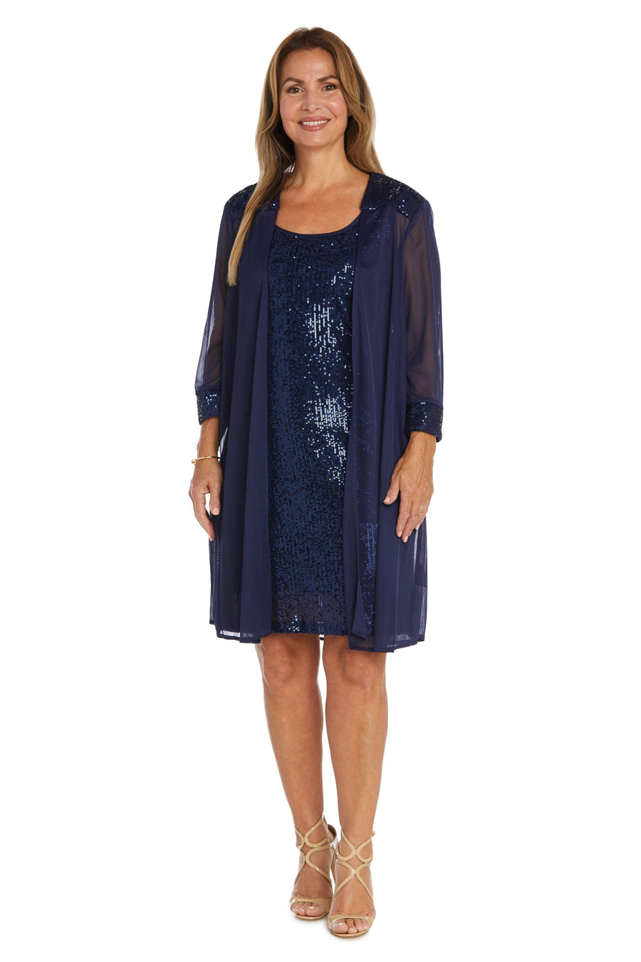 R&M Richards Short Mother of the Bride Dress 2762 - The Dress Outlet