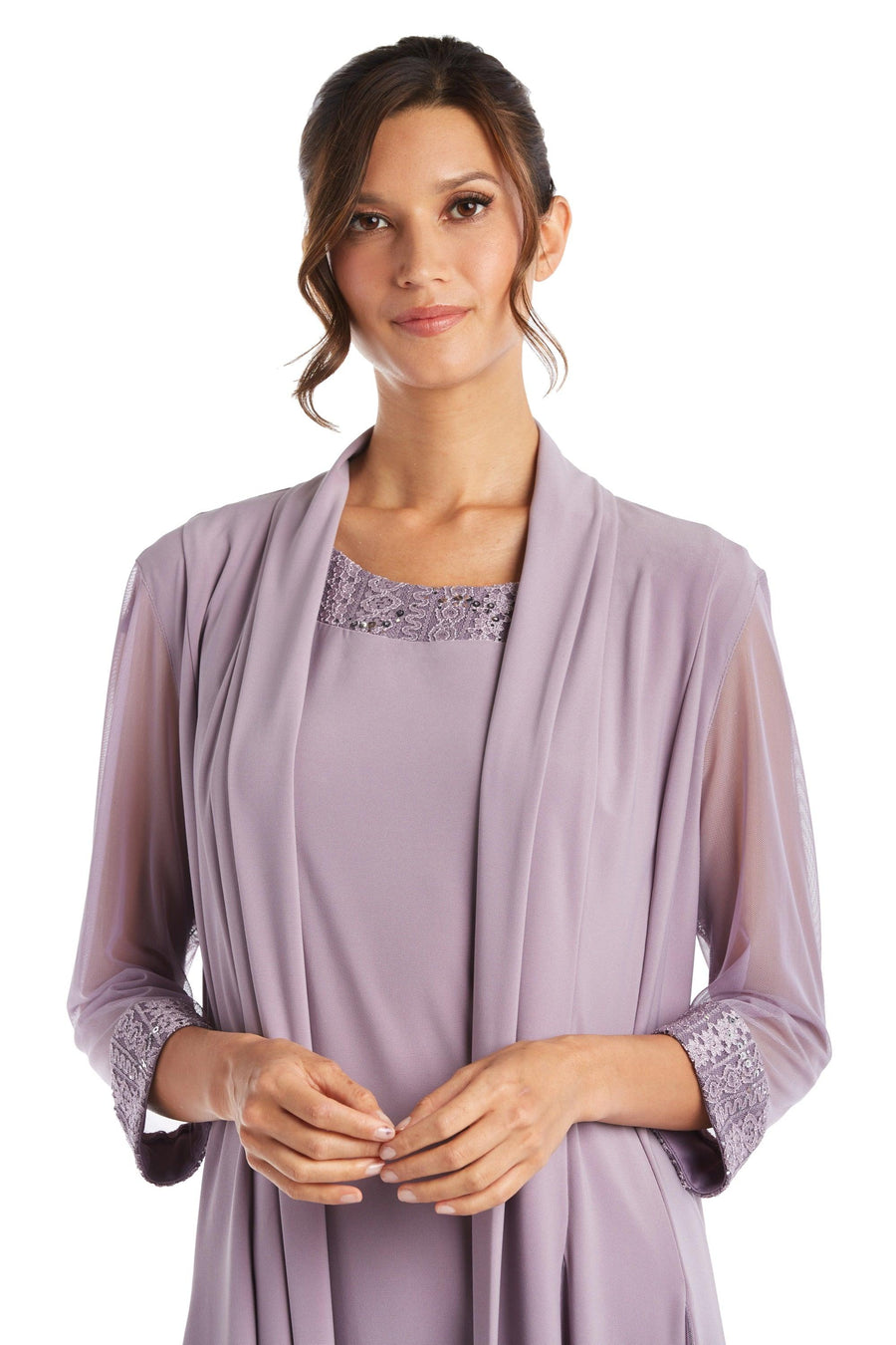 R&M Richards Short Mother of the Bride Dress 3221 - The Dress Outlet