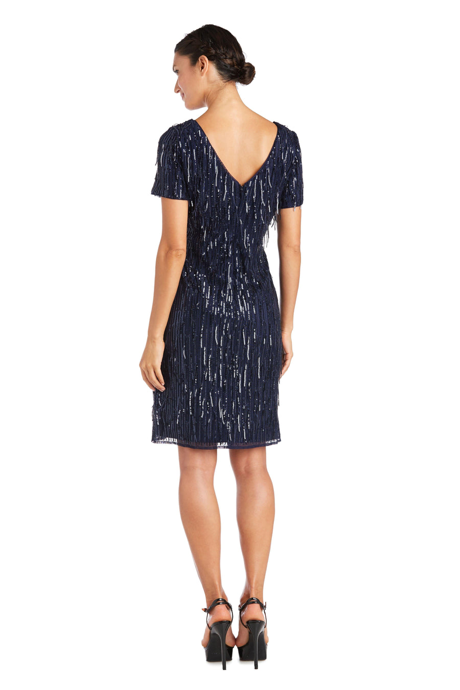 R&M Richards Short Mother of the Bride Dress 7071 - The Dress Outlet