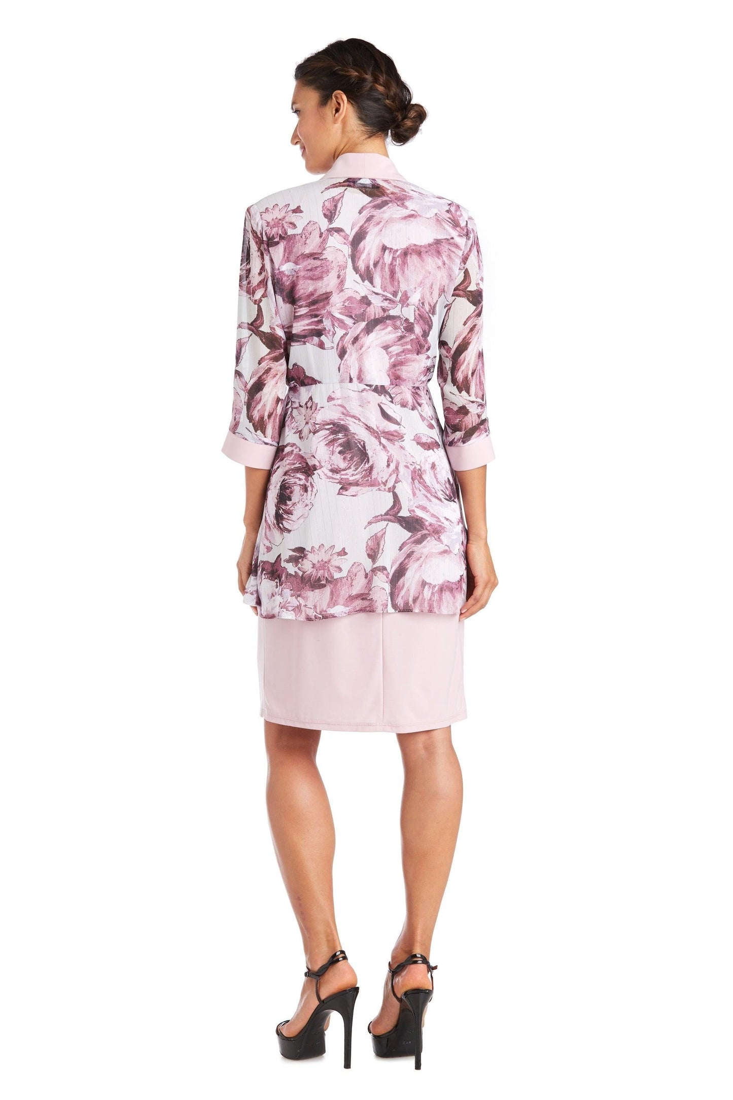 R&M Richards Short Mother of the Bride Dress 7279J - The Dress Outlet